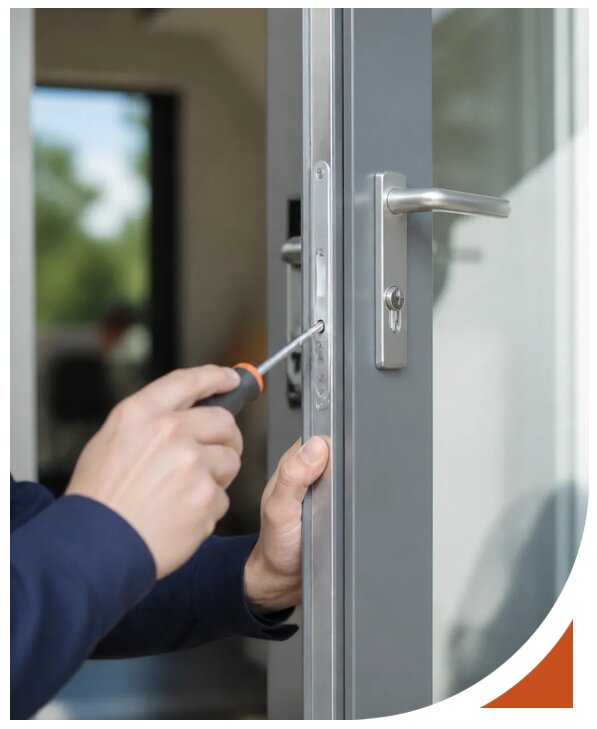 Вскрытие замка пластиковой двери в Мытищах круглосуточно